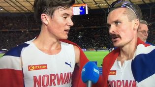 –Jakob gav meg en high five underveis