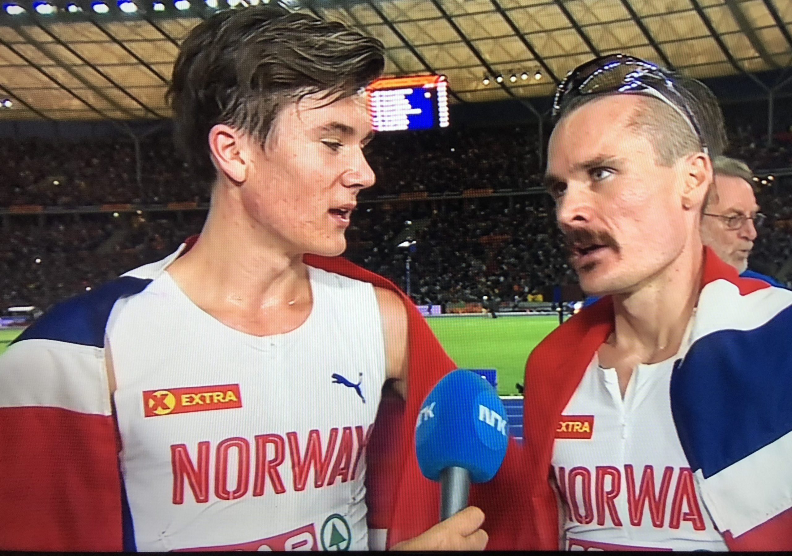–Jakob gav meg en high five underveis
