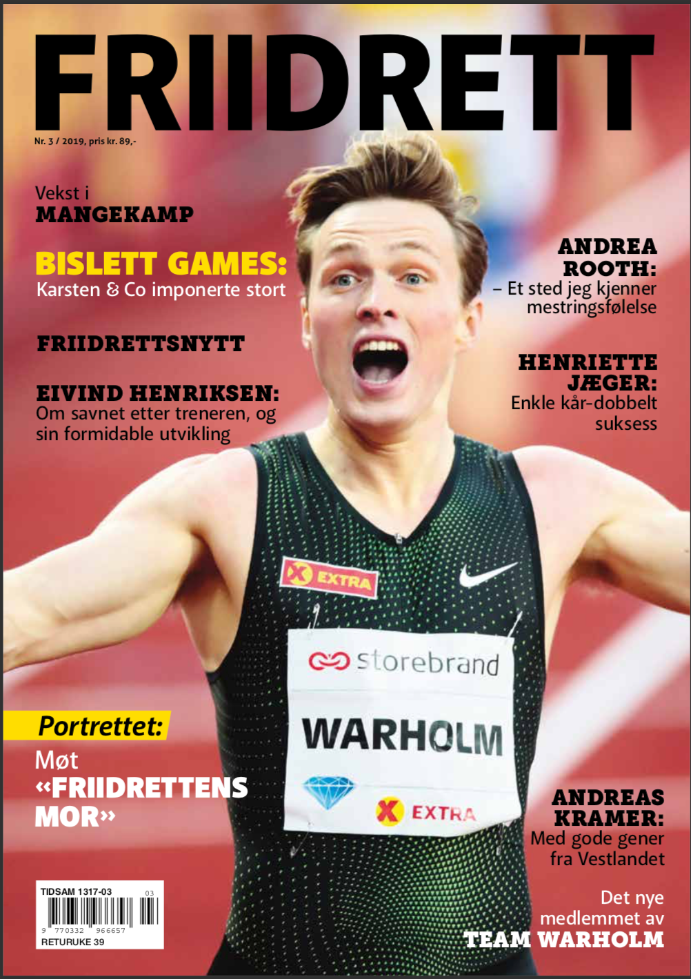 Nytt Friidrettsmagasin i trykk