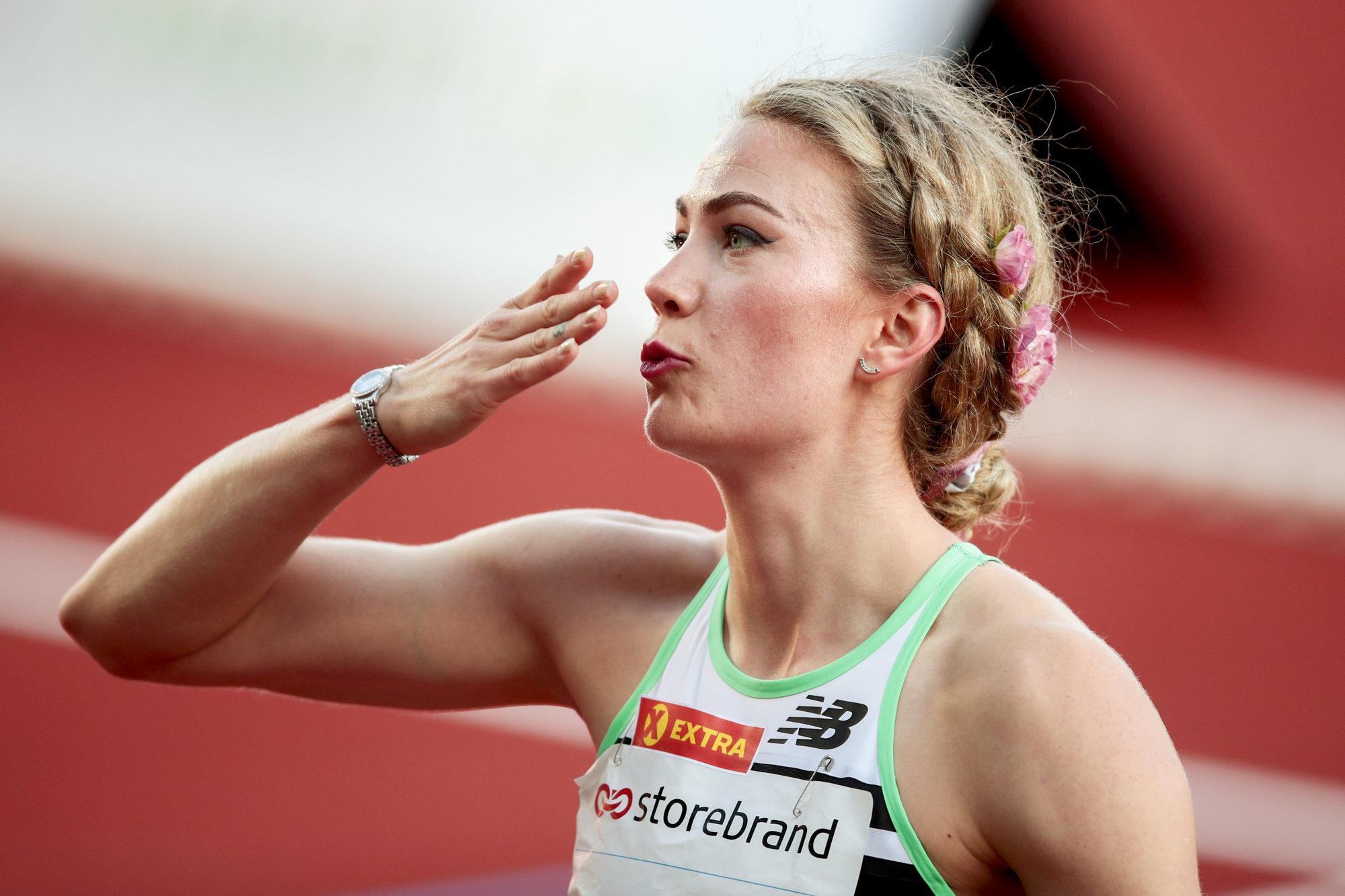 Isabelle Pedersen med sesongbeste på Bislett