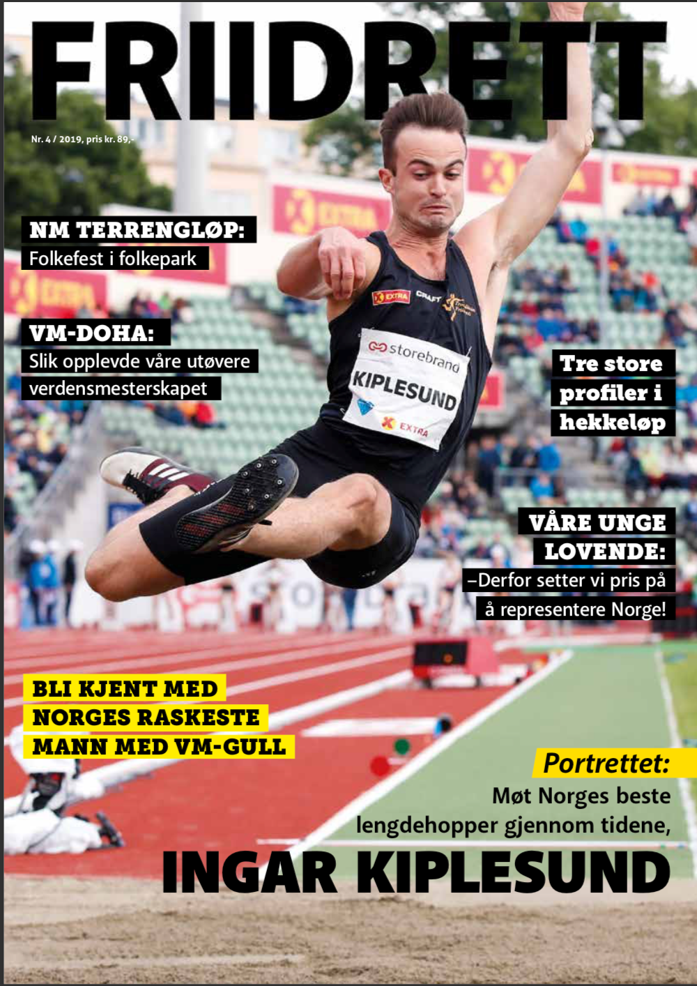 Årets siste utgåve av Friidrett i trykk