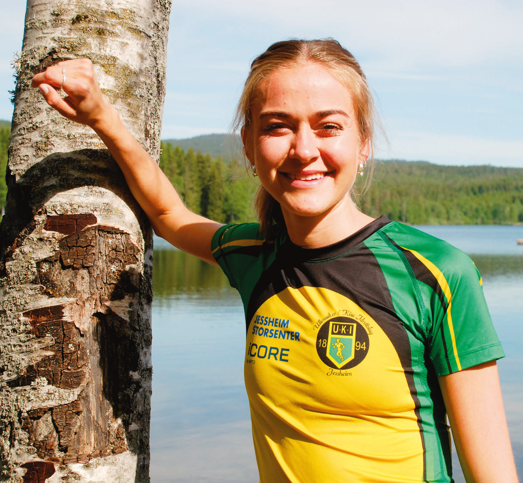OM AMALIE: Erlend Amalie Manshaug Sæten fra Kristiansand blir 23 år i desember. Hun representerer i dag Ull/Kisa IL.