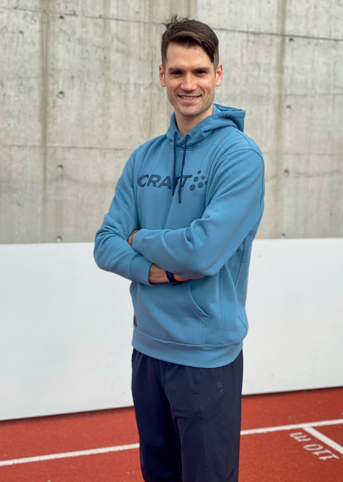 NORGESREKORDHOLDER: Vladimir har de norske rekordene på både 60meter hekk og 110meter hekk.
