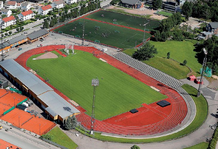 SKAL BLI STORSLÅTT: 10–12. september skal det arrangeres NM i friidrett på Kristiansand stadion, og arrangøren forteller at de er opptatt av at både friidrettsstevnet og rammen rundt skal bli storslått. FOTO: NM ARRANGØREN
