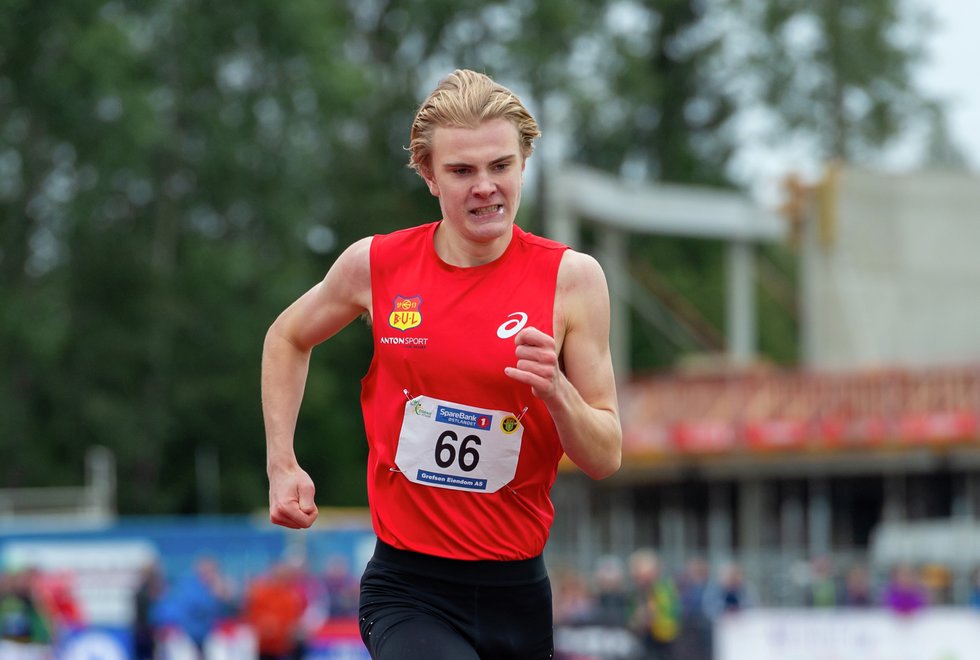 Tobias Grønstad: – Digger 800 meter!