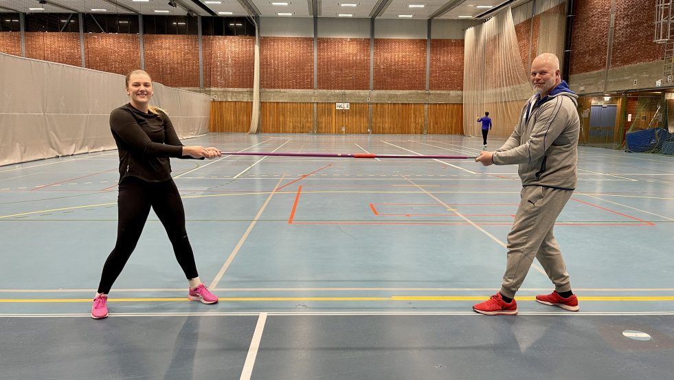 – På trening kan jeg slippe meg løs!